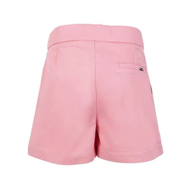 GIRLS SATIN SHORTS - PINK