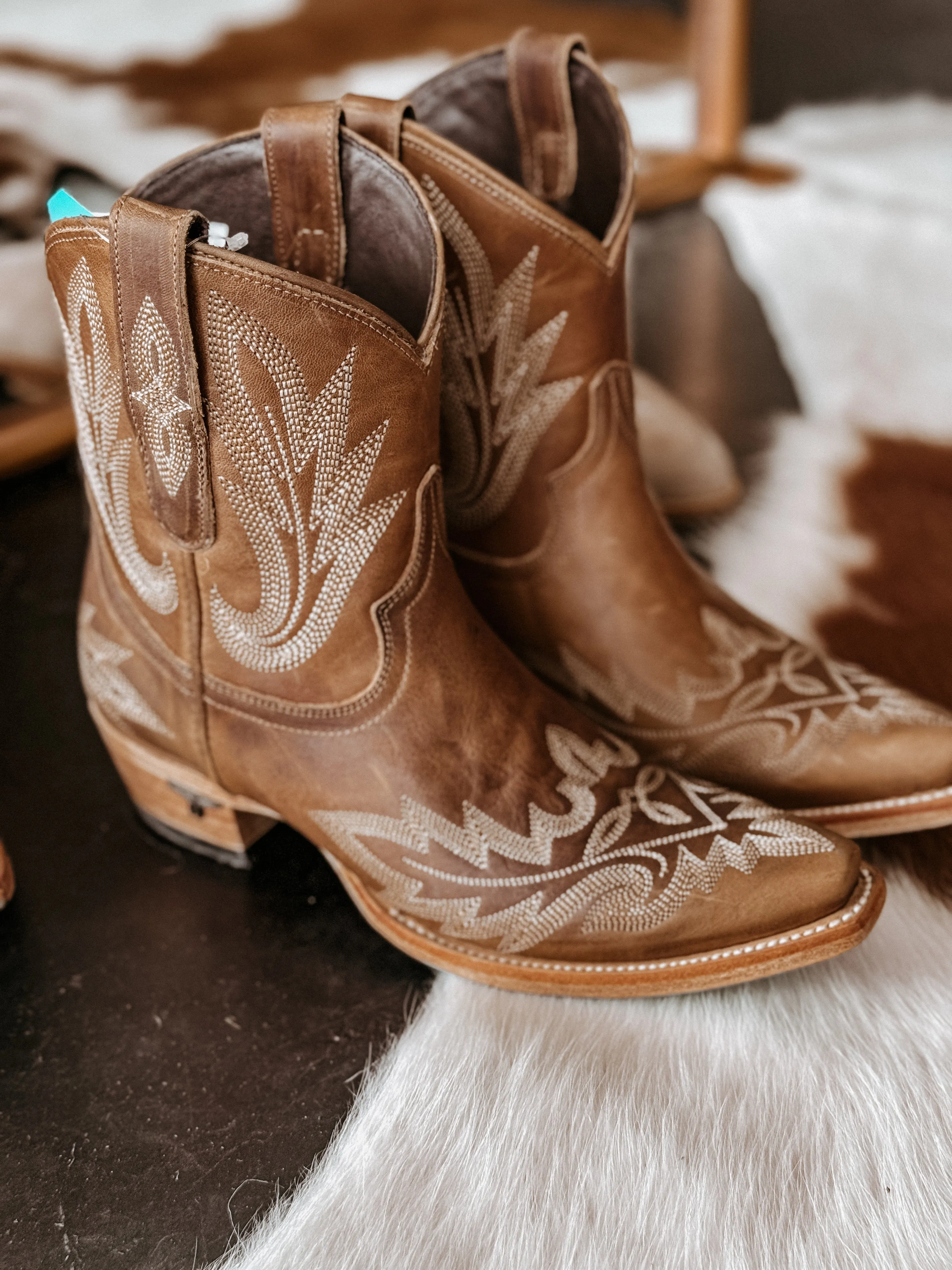 Lexington Bootie in Desert Clay