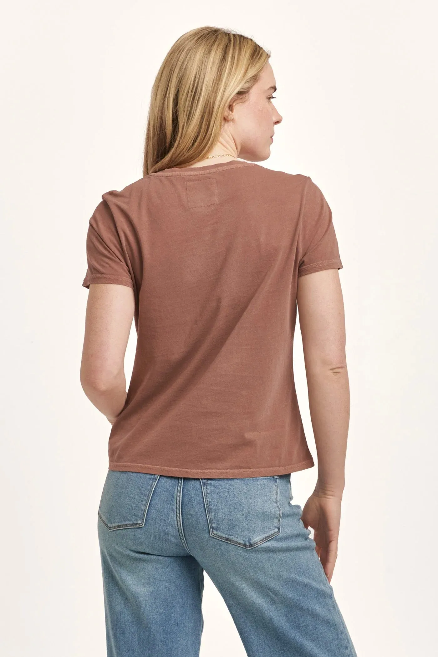 Madelyn Short Sleeve Jersey Tee - Nutshell